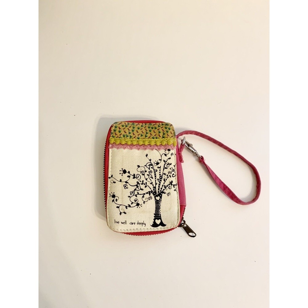 Paper source Small Women's Wallet with Phone Pocket  Detachable Small Strap